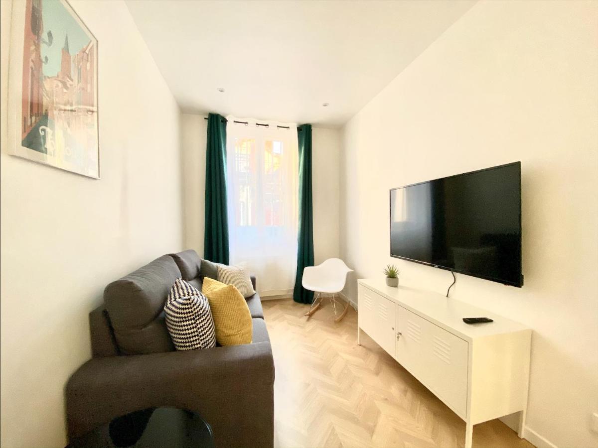 L'Escapade - Appartement Avec Chambre & Parking - Toulouse Centre Bagian luar foto