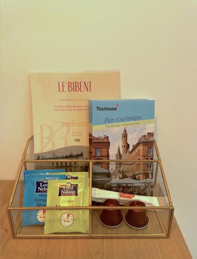 L'Escapade - Appartement Avec Chambre & Parking - Toulouse Centre Bagian luar foto